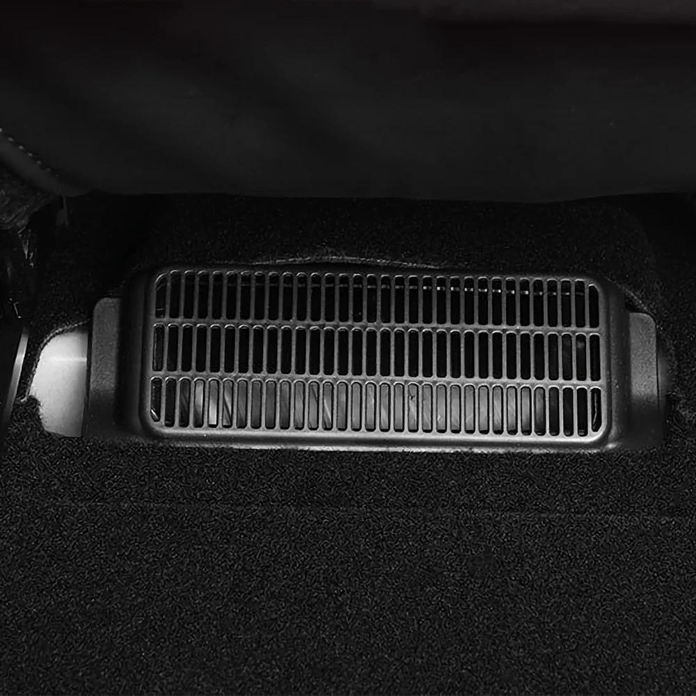 For Tesla Model 3 Model3 2017 - 2020 2025 2025 Floor AC Outlet Cover Under Seat Air Conditioning Vent Protector Accessories