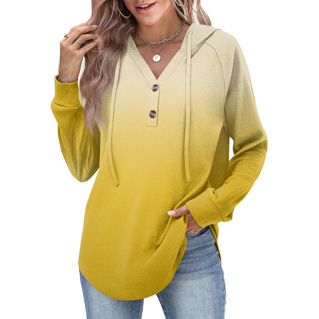 Women's Fashion Women's Lightweight Long Sleeve Pullover With Pockets Preppy Graphic Hoodie