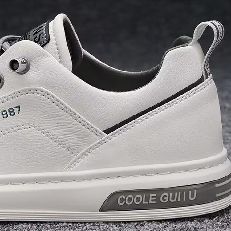 Elastic Lace-up Men's Shoes Casual Canvas Shoes All-match Small White Shoes Board Shoes Sneakers Korean Version Trend Shoes
