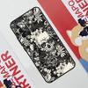 Gothic Floral Skull Case For Samsung Galaxy A52 A32 A12 A56 A36 A16 A13 A23 A33 A53 A54 A34 A14 A15 A35 A55 A17