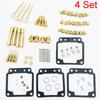 For Yamaha XJ 750 XJ750 XJ750M XJ750R Seca  Carburetor Repair Rebuild Kit 4 Set