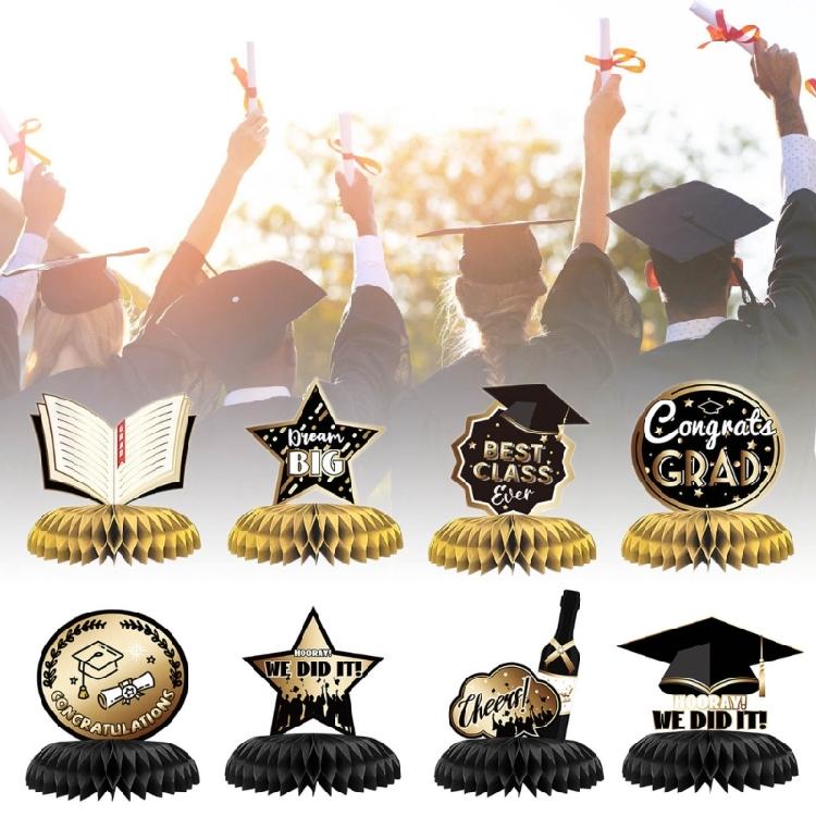 Sezon Absolwencki Ozdoba Dekoracyjna Znak Stołowy Klasa 2024 Dekoracja Stołu Układ Imprezy Sezonu Absolwenckiego