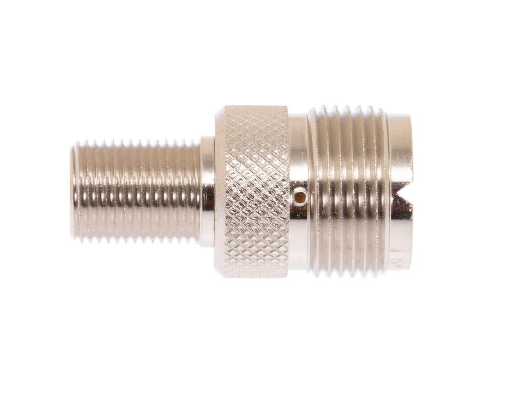 UHF socket/F socket adapter