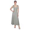 Deluxe Womens/Ladies Satin Tie Shoulder Bridesmaid Maxi Dress