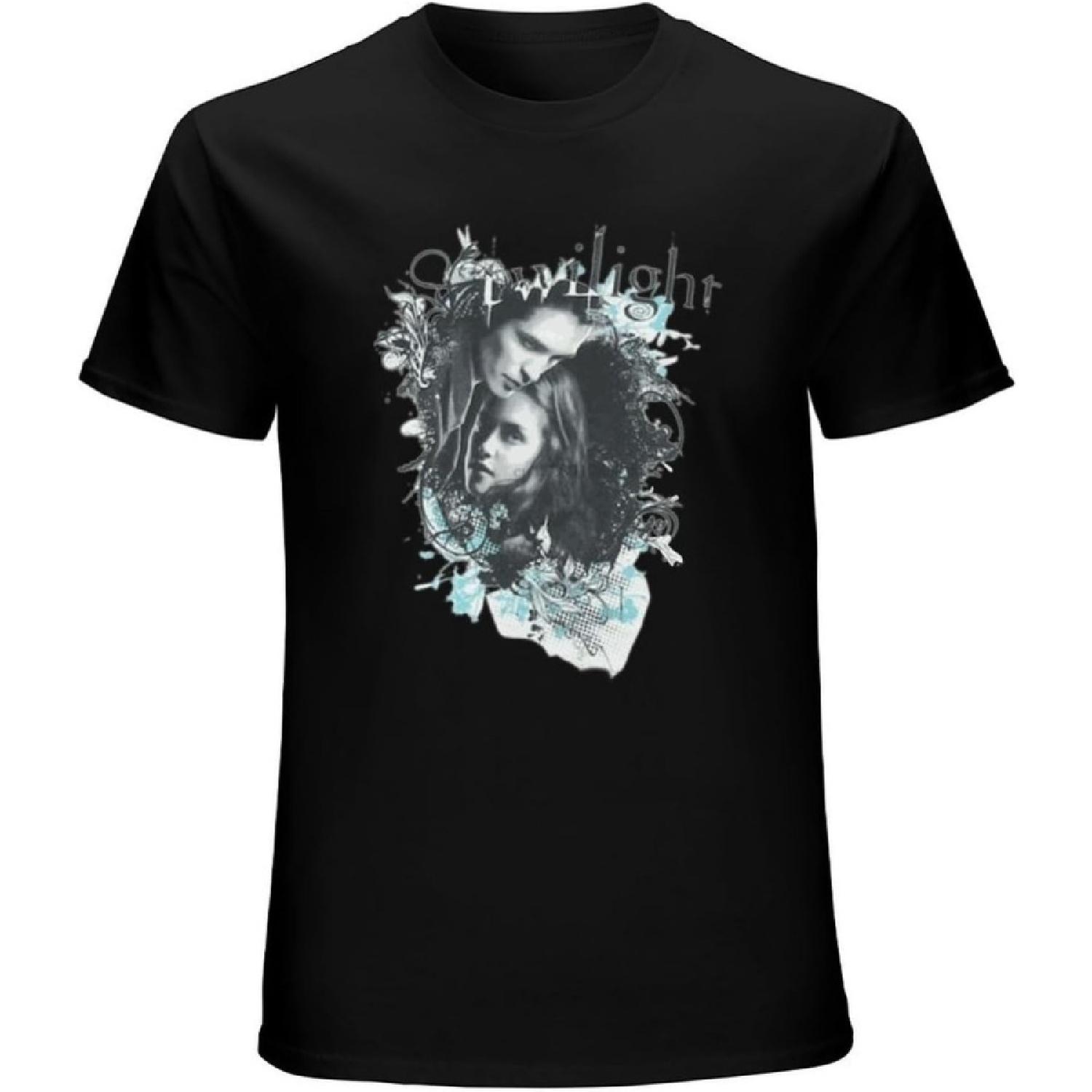 Мужская футболка Сумерки Белла Эдвард Новая Фильм Мерч Модная Футболка(1) S