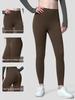 Women's High Waist Tummy Control Yoga Leggings - Bare Feel, Peach Butt, Cropped Running Fitness Pants