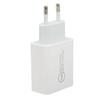 20W QC3.0 PD Quick Charger Dual Port Fast Charging Speed Charger for Dji Avata AC 100‑240V White EU Plug 85x43x24mm