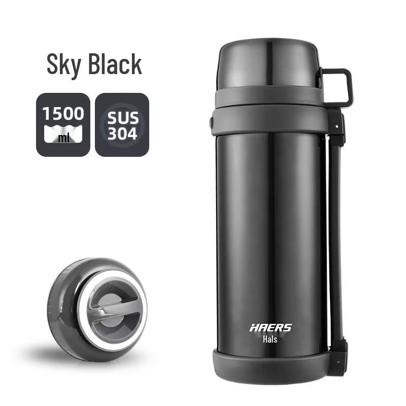 HALE s 304 Stainless Steel Vacuum Wide-Mouth Thermal Bottle