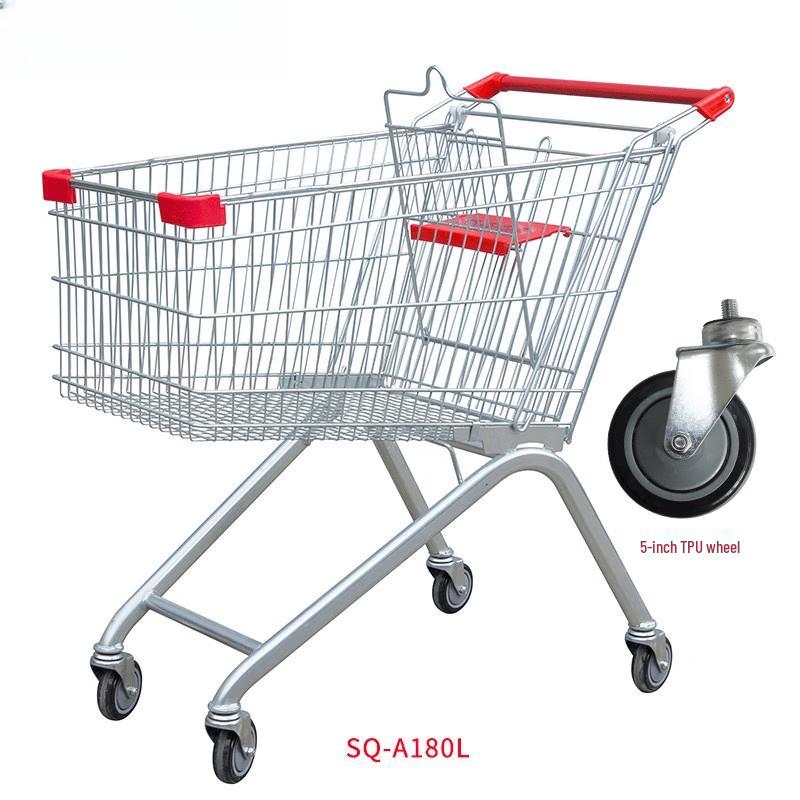 Jun Ding Ying 180L Heavy-Duty Shopping Cart