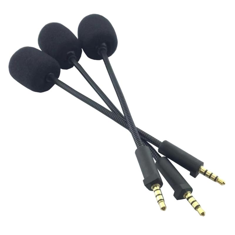 Microphones Replacement Mic for ROG / S Wireless Gamings Headsets, Detachable Headphones Mic Boom