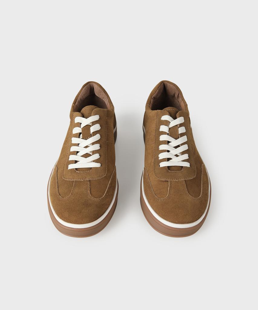 Panicale Brown Suede Sneakers