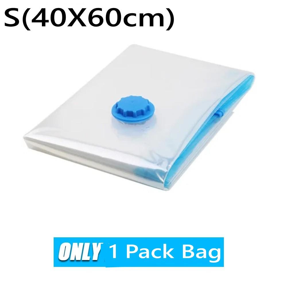 

4 Pack Vacuum Storage Bags, Space Saver Bags Compression for Comforters and Blankets, Sealer Clothes Travel Packing Organizer Show in Picture