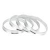 INFINAUTO Hub Centric Rings 64.1mm Inner To 67.1mm Outside Diameter Vehicle Wheel Hub Rings Aluminum Alloy 4pcs
