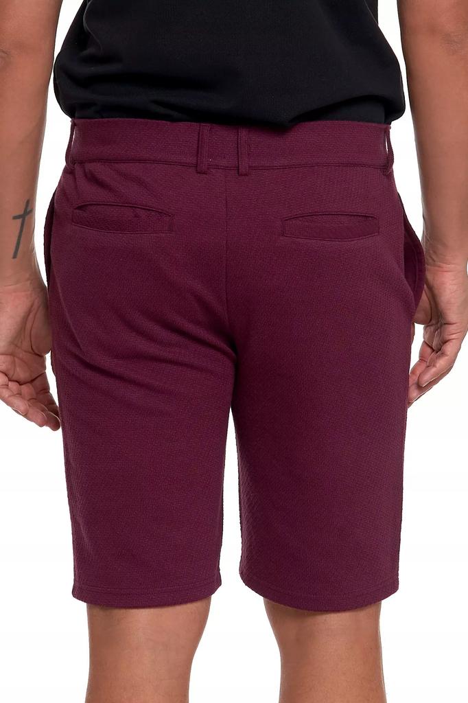 Men's Shorts with Zipper Pockets Elegant Summer MORAJ XL BROWN
