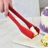 Food Tong Multi-purpose Silicone Kitchen Tong High Temperature Resistance Food Serving Tong for Cooking BBQ