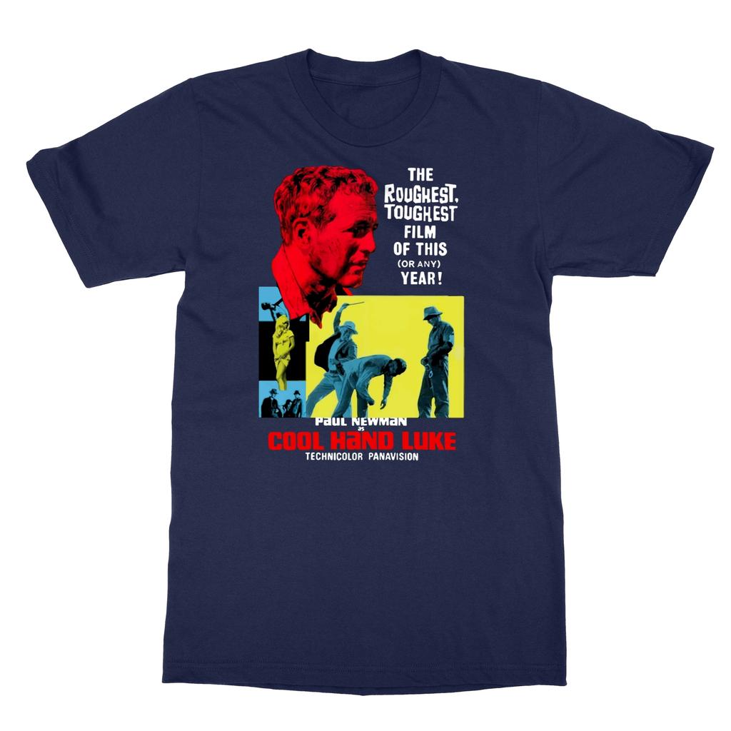 Cool Hand Luke 1967 Retro Movie Film Vintage Poster Men's T-Shirt