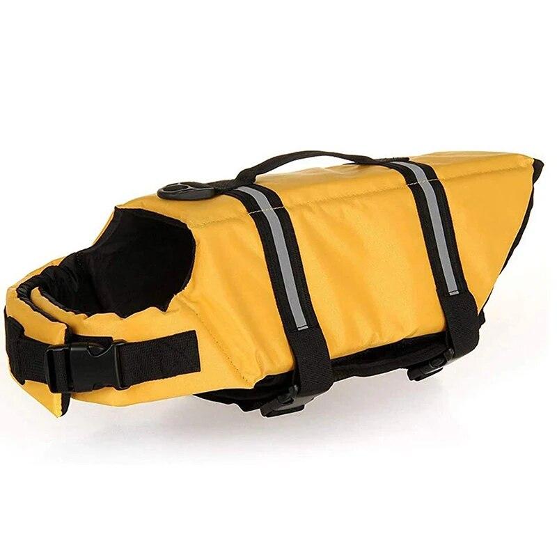Dog Life Vest Summer Printed Pet Swimming Preserver Swimwear Large Dogs Clothing Puppy Clothes Costume Life Jacket Pets Supplies