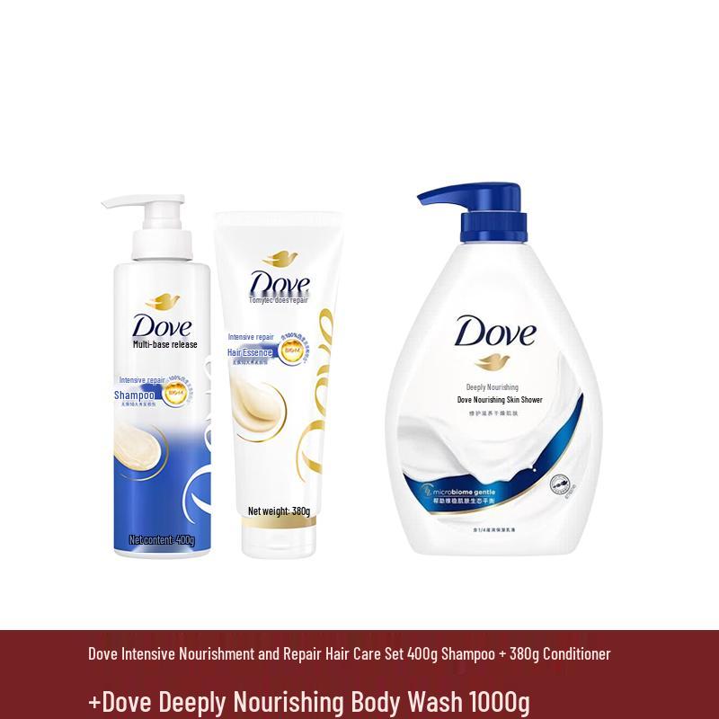 Набор для интенсивного восстановления волос и тела Dove