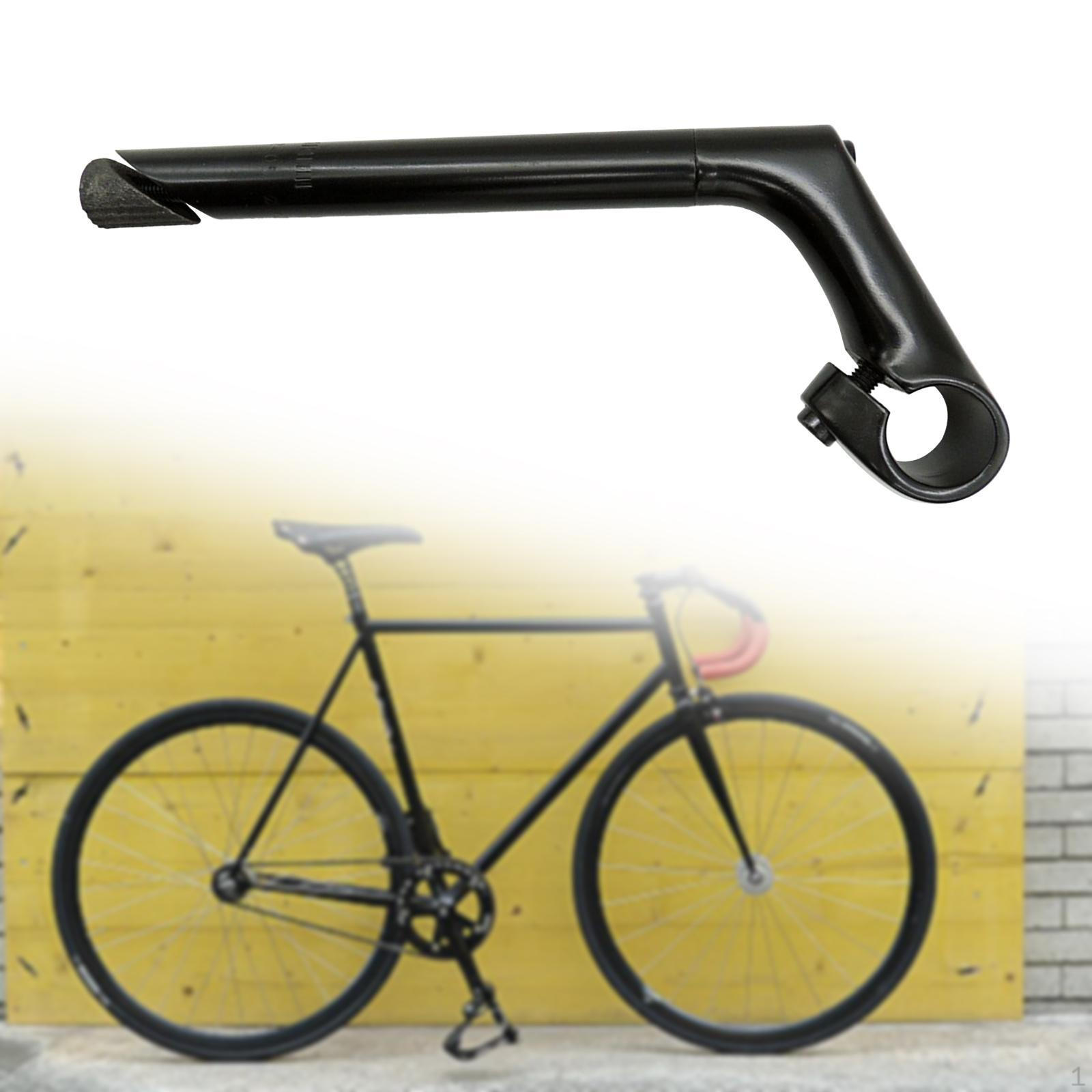 

Велосипедный вынос руля 25,4 мм, портативный руль с гусиной шеей для езды на велосипеде чёрный