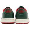 Baskets Air Jordan 1 Retro Low OG Noir Gorge Vert Femme Varsity-Rouge Voile CZ0775-036