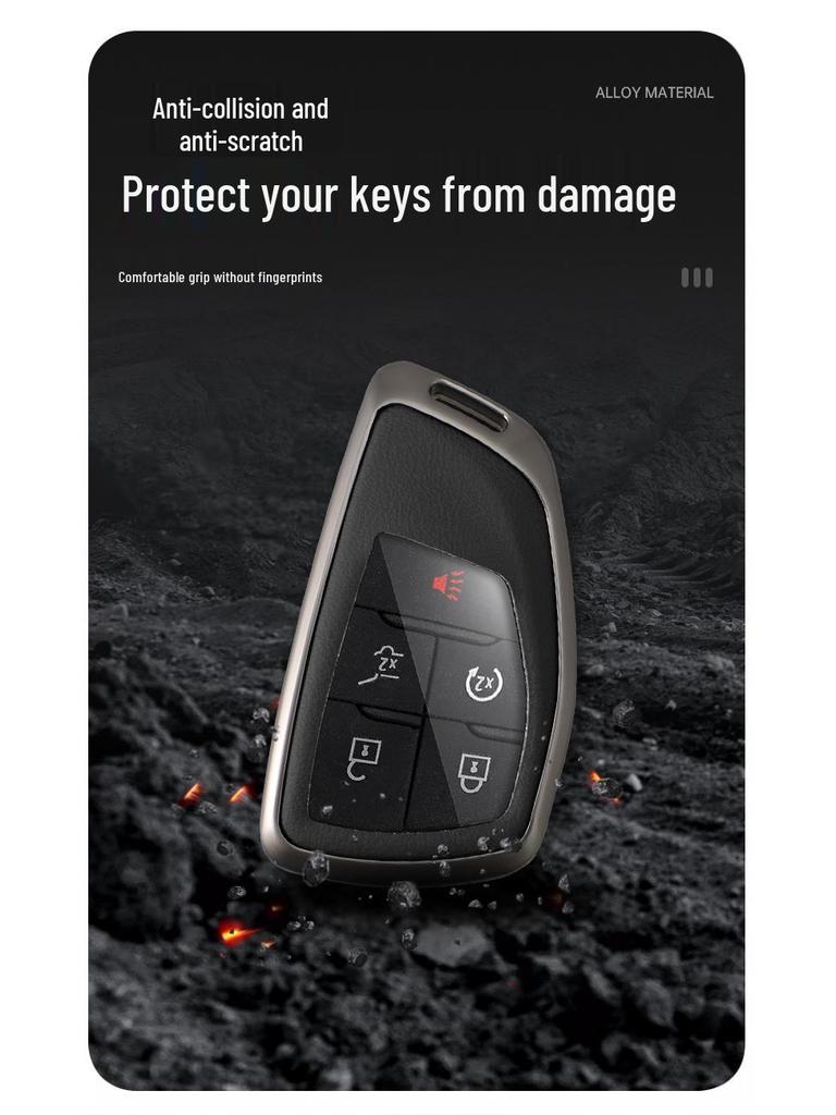High-End Men's Folding Key Case for Buick: Excelle, Regal, Encore, LaCrosse, Verano
