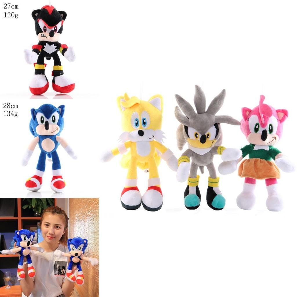 Entzückendes 28cm Sonic The Hedgehog Shadow Amy Rose Knuckle Tail Plüschtier für alle Altersgruppen