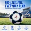 2pcs PVC Training Soccer Ball Size 4 Football Portable Recreational Soccer Ball  Lawn Field