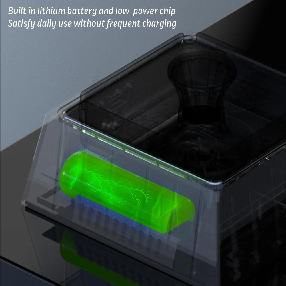 Smart Air Purifier Ashtray with Atmosphere Light for Filtering Second-Hand Smoke From Cigarettes Remove Odor Smoking Accessories