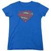 Superman "New 52 Shield Distressed" Women's T-Shirt