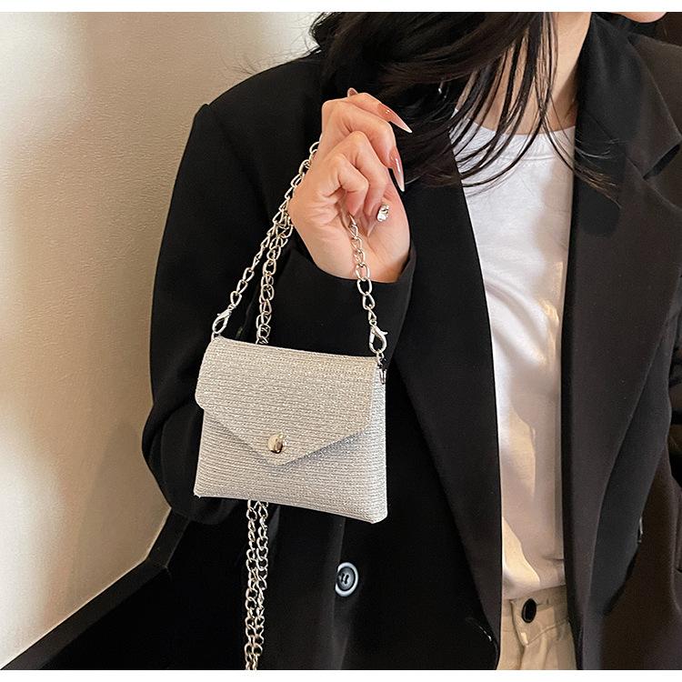 Women's Bag New Fashion Envelope Women's Bag Trend Sequin Temperament Women's Shoulder Bag