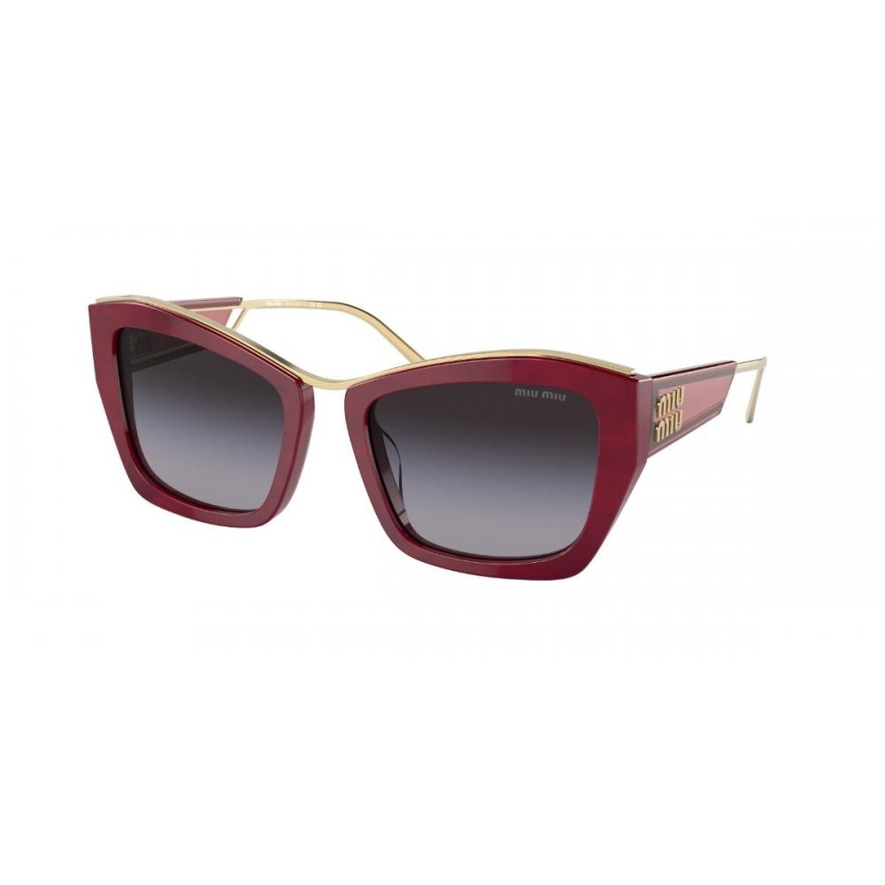 

Miu Miu Mu02ys 16h09s Women Sunglasses Bordeaux Top Gold/55