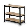 Metal Storage Rack 150 X 75 X 30 Cm Humberg Hr-811 Black