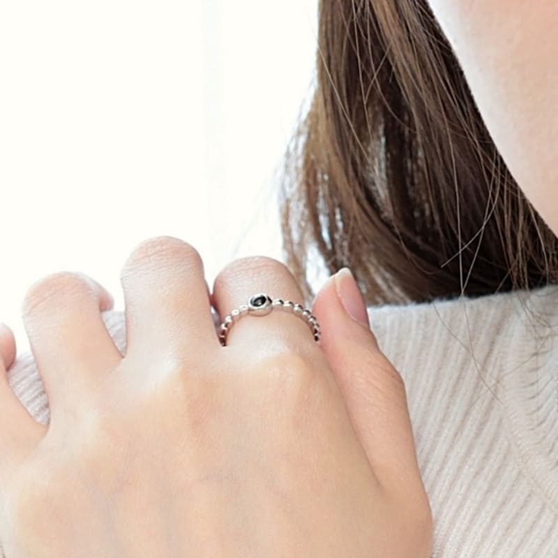 BELLOOGGI Smoky quartz ring