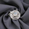Milky Opal Gemstone 925 Sterling Silver Jewelry Handmade Pendant 0.92" For Gift CP-34-17