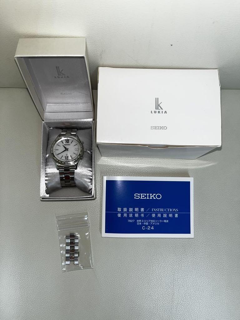 [USED] Pre-owned Seiko LUKIA SSVH025 Silver Watch