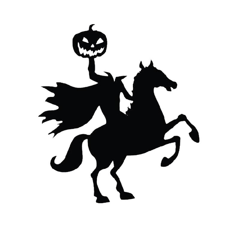Einzigartige Fenstersticker Statische Elektrizität Schwarze Halloween Dekorationen Aufkleber