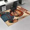 1pc Chucky Office Carpet Happy Father's Day Edition, Anti Slip Rug with Anime Cartoon Design, Perfect Gift for Home Decor, Living Room, Bedroom, Game