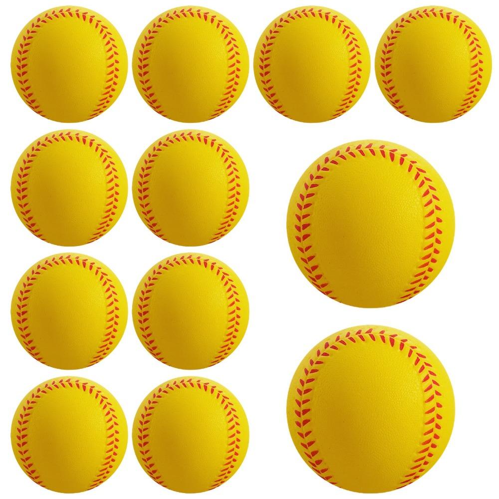 PU Soft Baseball Squeeze Toy Softball Durable Training Balls  Kid