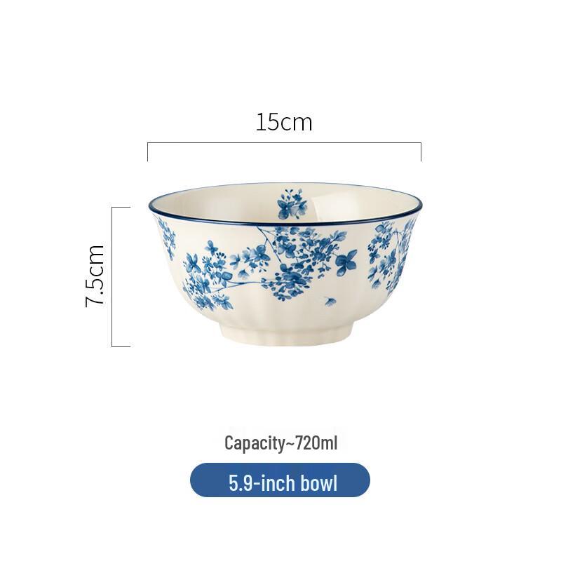Chinese Style Ceramic Dinnerware Set
