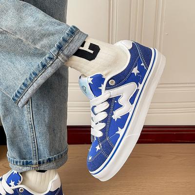 New Hong Kong Style Couple Skateboard Shoes Student Running Shoes Campus Style Sports Shoes