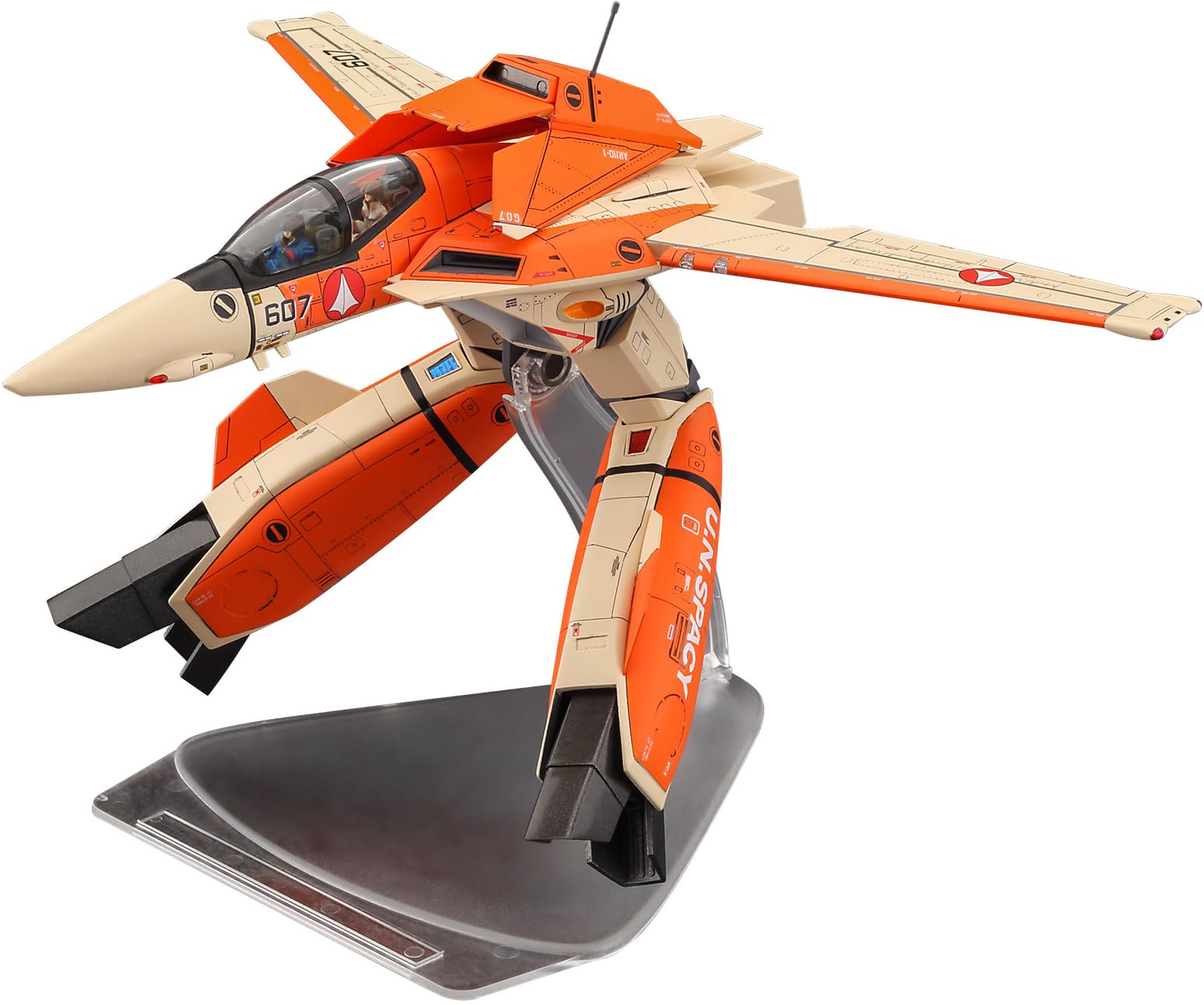 Hasegawa Macross VT-1 Gerwalk Fighter Ostrich (New Mold Added) 1/72 Scale Plastic Model Kit 65896