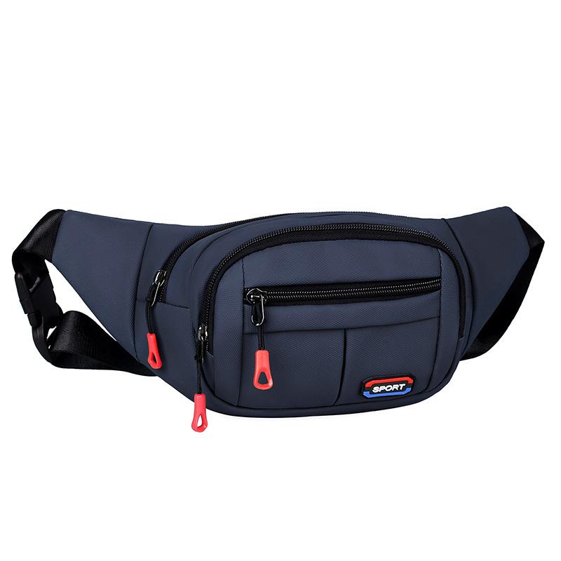 Men's and Women's Waist Bags Multifunctional Large Capacity Chest Bags Work Mobile Phone Bags