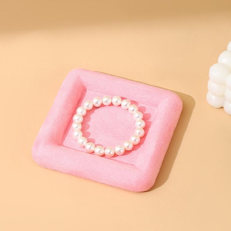 Modern Jewelry Showcase Tray Velvety Jewelry Display Tray Exquisite Charm Holder