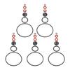 For Honda Carburetor Gasket O Ring 5 Pack for GX240 Engine Use