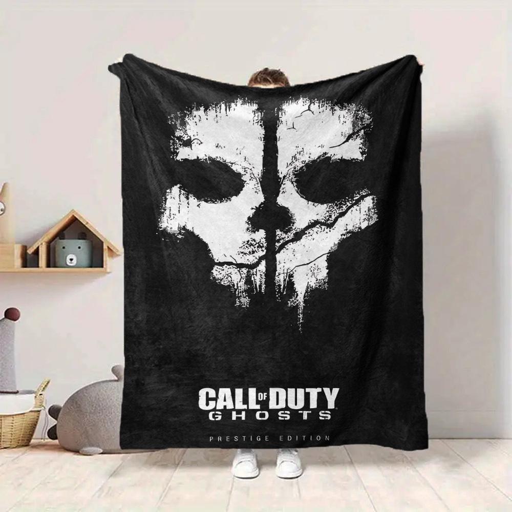 1pc Call of Duty Soft Comfortable Blanket Digital Print, All Season Multipurpose Knit Fabric Bedding, Office, Sofa Home Decor Blanket