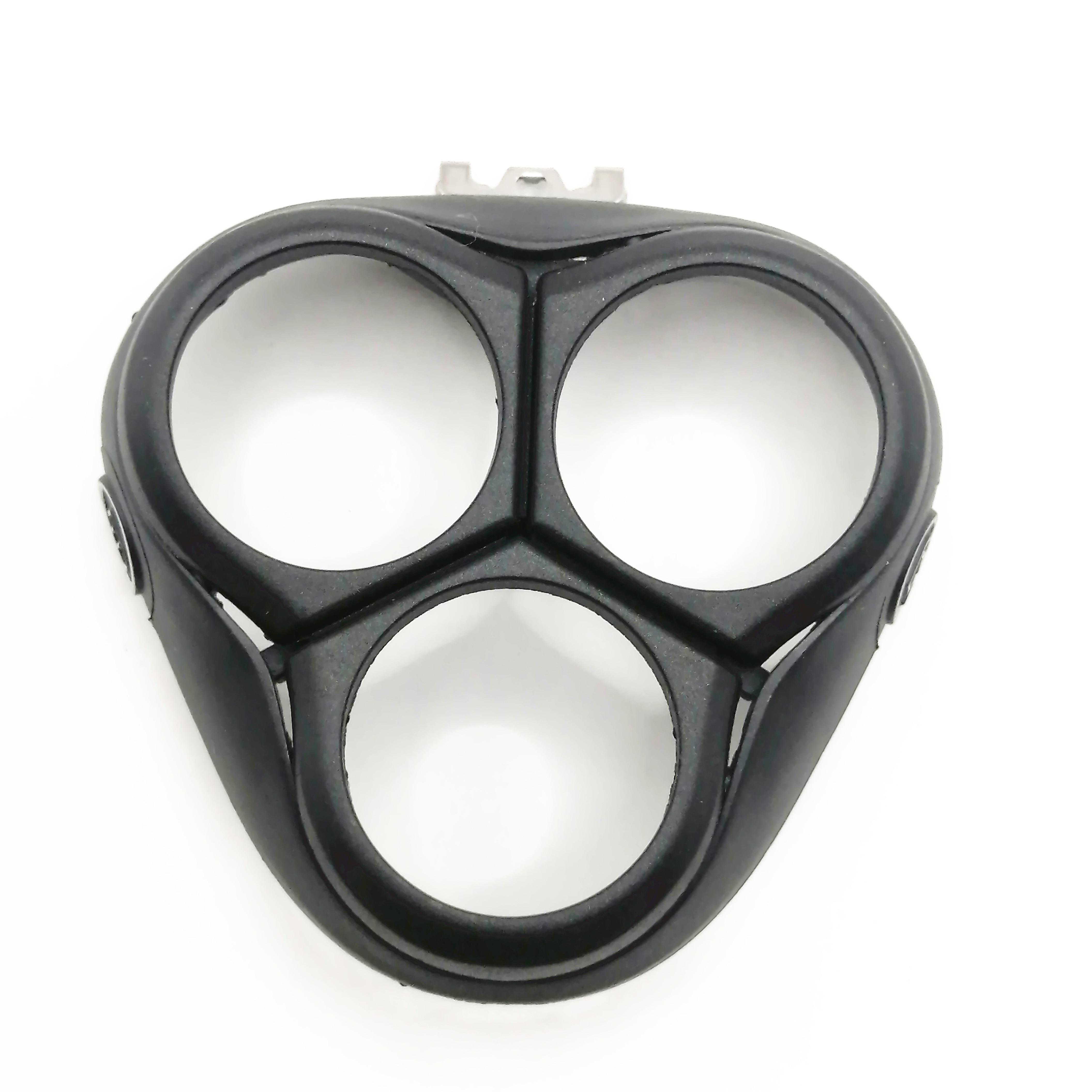 

Черный держатель головки бритвы для Philips S3233 S3233/52 S3112 S3115 S3115/81 S3122 S3122/55 S3333 Чехол для бритвы (Боковое серебро)