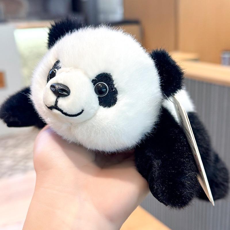 Chang Baobei Xiangxiang Three-Position Animal Doll Cute Panda Plush Toys Little Raccoon Doll Treasure Table Companion