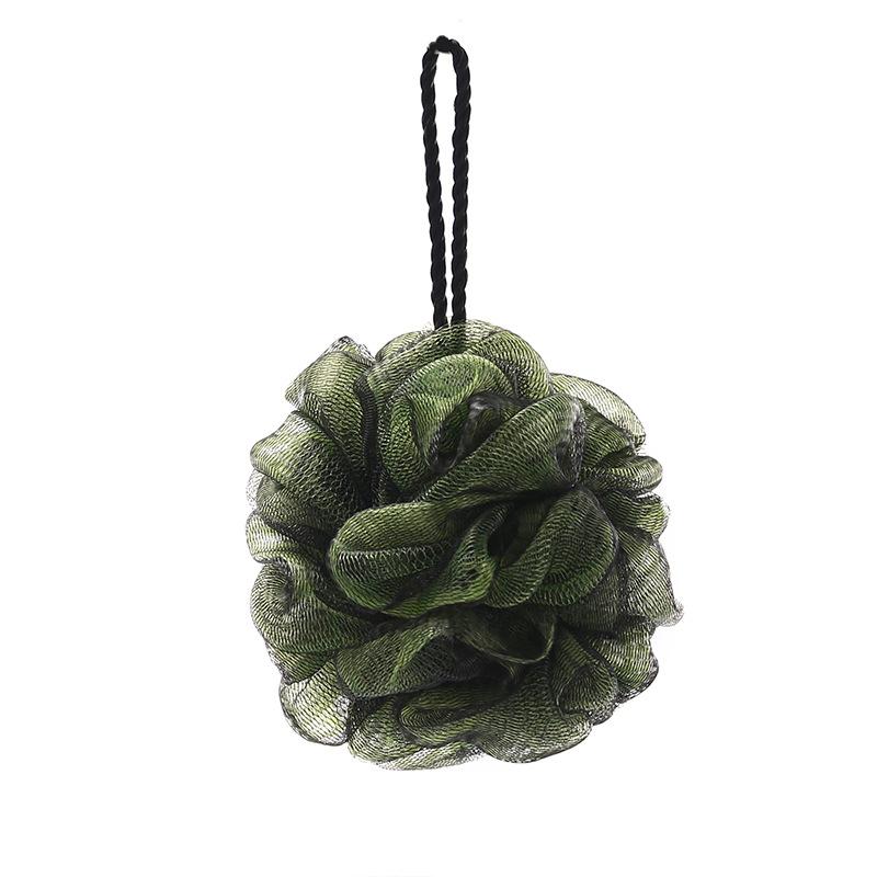 Bath Body Brush Sponge Bath Ball Nylon Scrubber Loofah Mesh Net Ball Cleaning Mesh Shower Flower 60g Bathroom Accessories