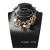 ZA cross-border leisure light luxury, personalized retro fashion trend, various pendants, chain necklaces, literary and versatile women