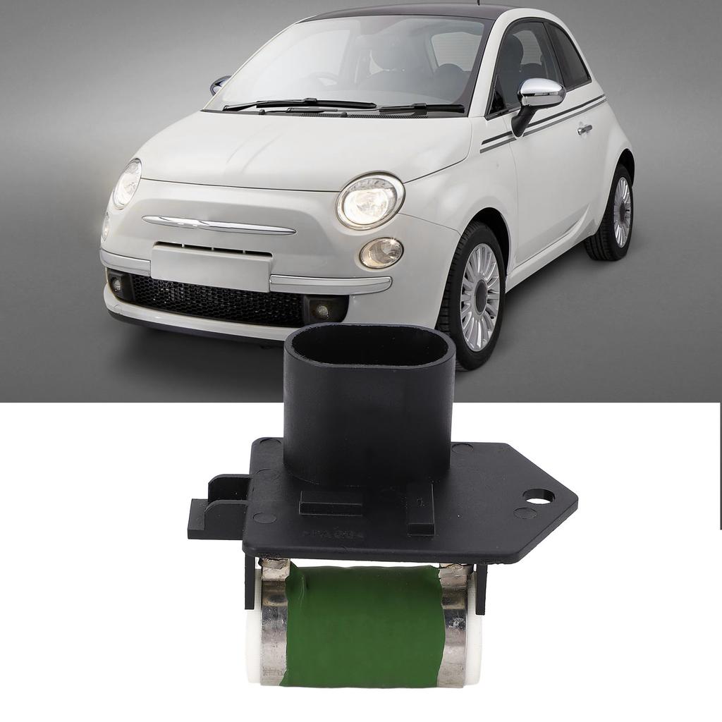 Radiator Relay Fan Heater Resistor 51799351 Interior HVAC Blower Fan Motor Resistor Replacement for FIAT 500 500C 2007 and Up